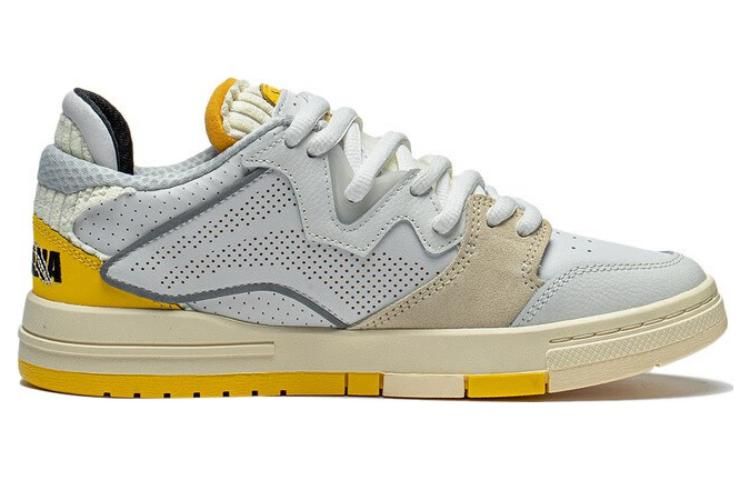 (WMNS) Li-Ning Wave Pro 'White Yellow' AECS094-1 sold by KicksCrew product image thumbnail 2