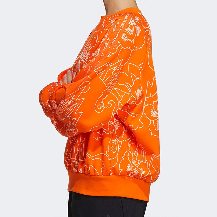 (WMNS) Adidas AOP Sweaters 'Orange' GT6487 sold by KicksCrew product image thumbnail 4