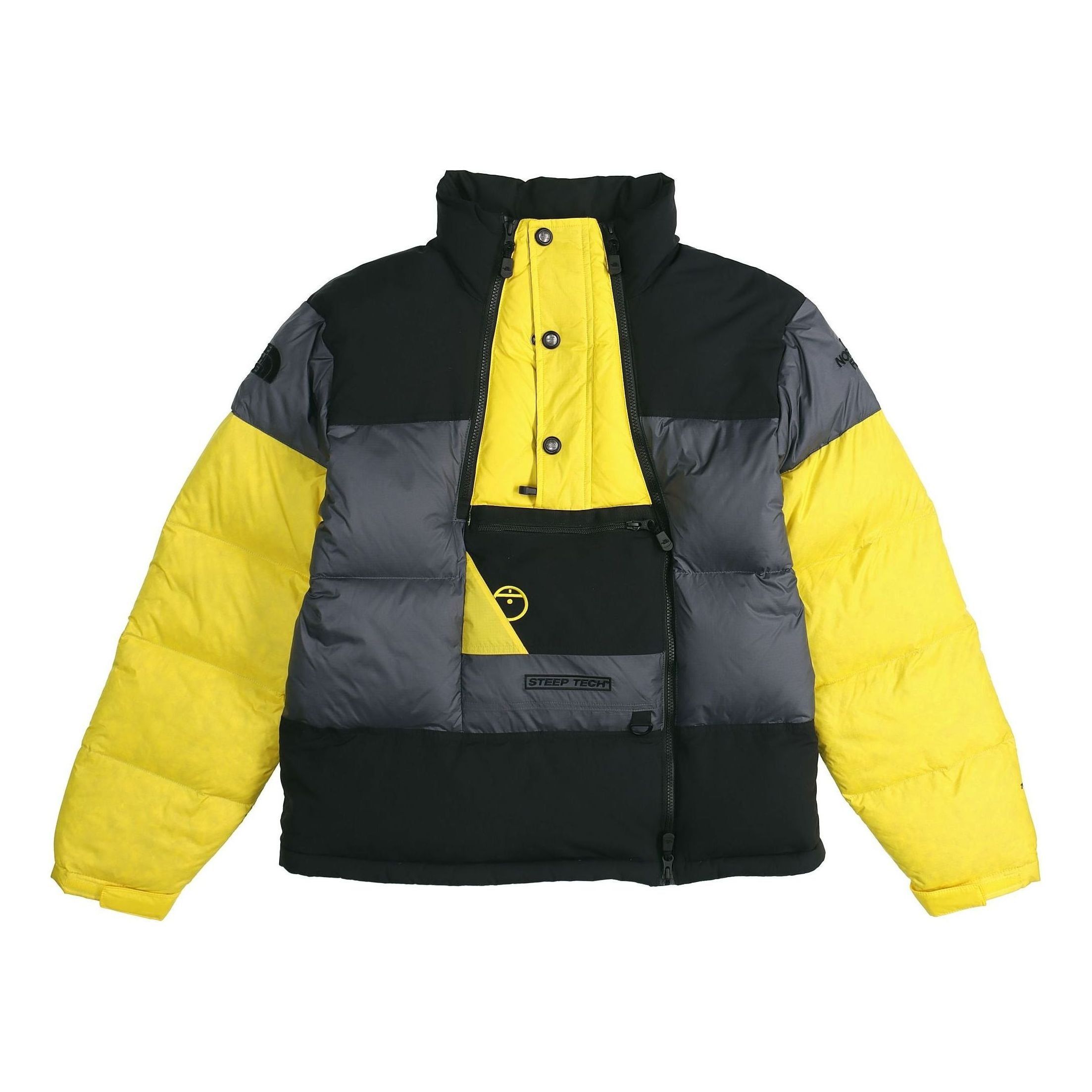 THE NORTH FACE Steep Tech Puffer Jacket 'Yellow' NF0A4QYT-SH3 sold by KicksCrew