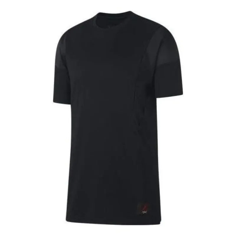 Air Jordan Flight T-shirt 'Black' AO0415-010 sold by KicksCrew