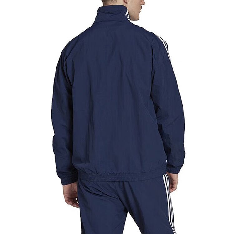 adidas originals Adicolor Classics Trefoil Track Jacket 'Night Indigo' IA6360 sold by KicksCrew product image thumbnail 3