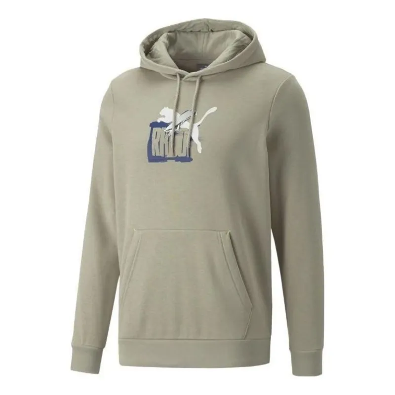 Puma Logo RKDO Hoodie 'Grey' 535893-04 sold by KicksCrew