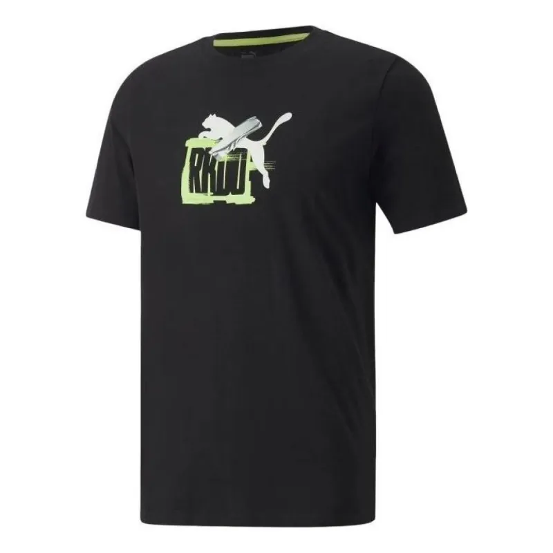 Puma Rkdo Graphic Tee 'Black' 535873-01 made by Puma