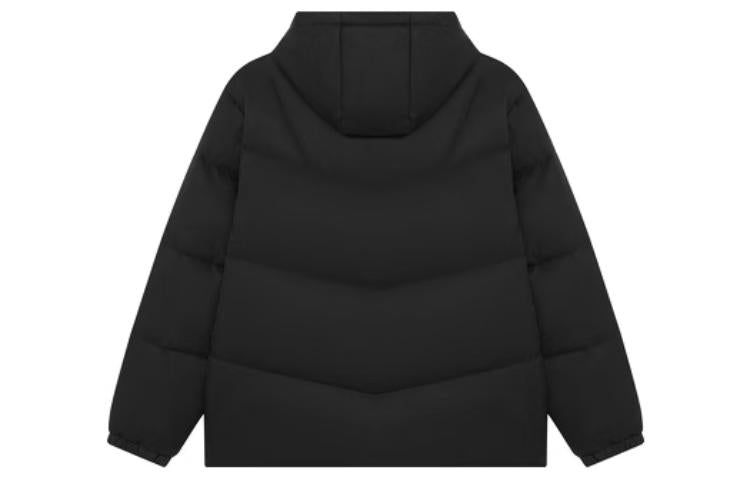 New Balance Logo Print Mid Down Jacket 'Black' AMJ23342-BK sold by KicksCrew product image thumbnail 2