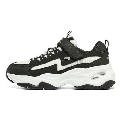 (GS) Skechers Dlites 4.0 'Black White' 302542L-BKW sold by KicksCrew