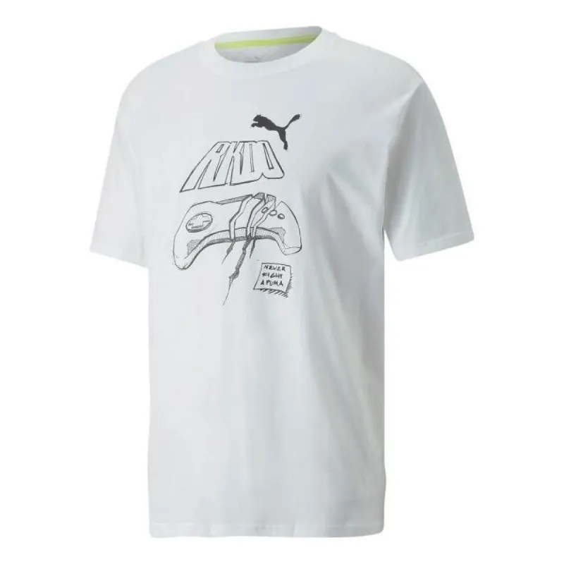 Puma Rkdo Graphic Tee 'White' 535872-02 sold by KicksCrew