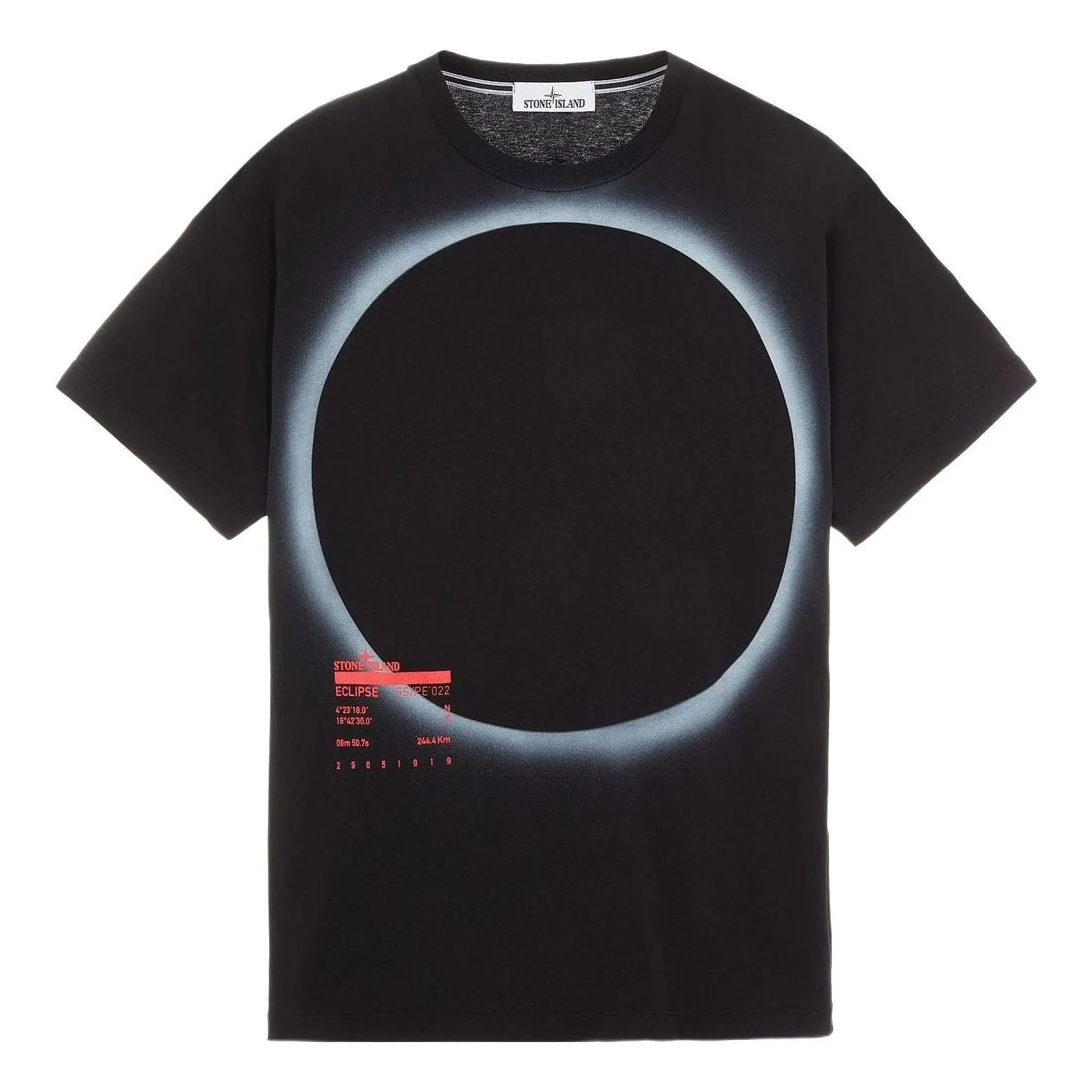 STONE ISLAND Eclipse T-Shirt 'Black' 76152NS95-V0029 sold by KicksCrew