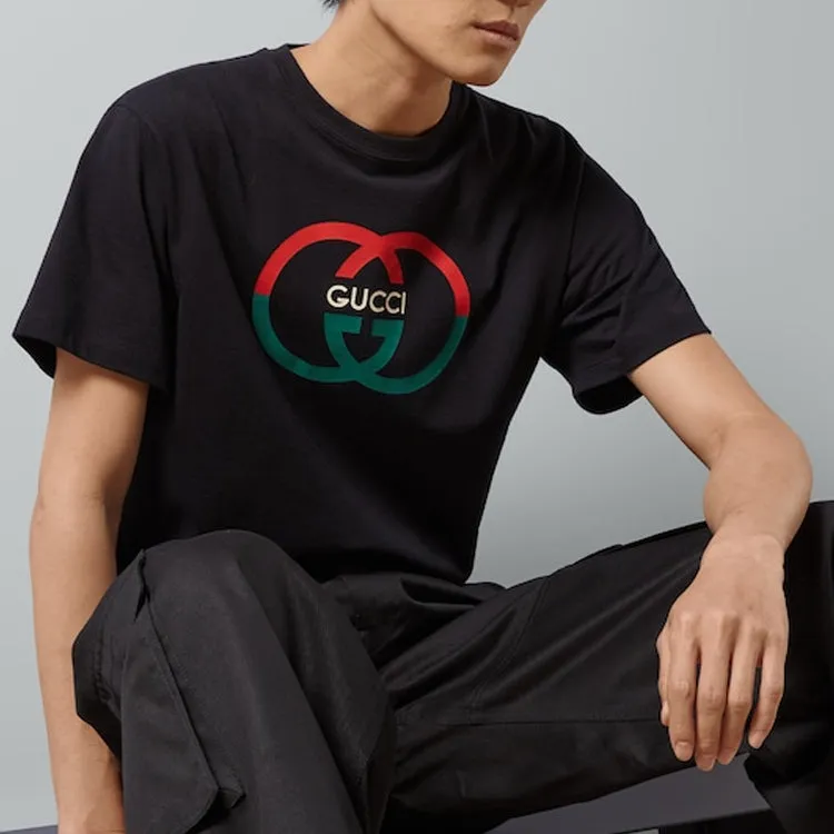 Gucci Cotton Jersey Printed T-Shirt 'Black' 771758-XJF68-1152 sold by KicksCrew product image thumbnail 2