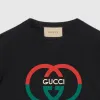 Gucci Cotton Jersey Printed T-Shirt 'Black' 771758-XJF68-1152 sold by KicksCrew