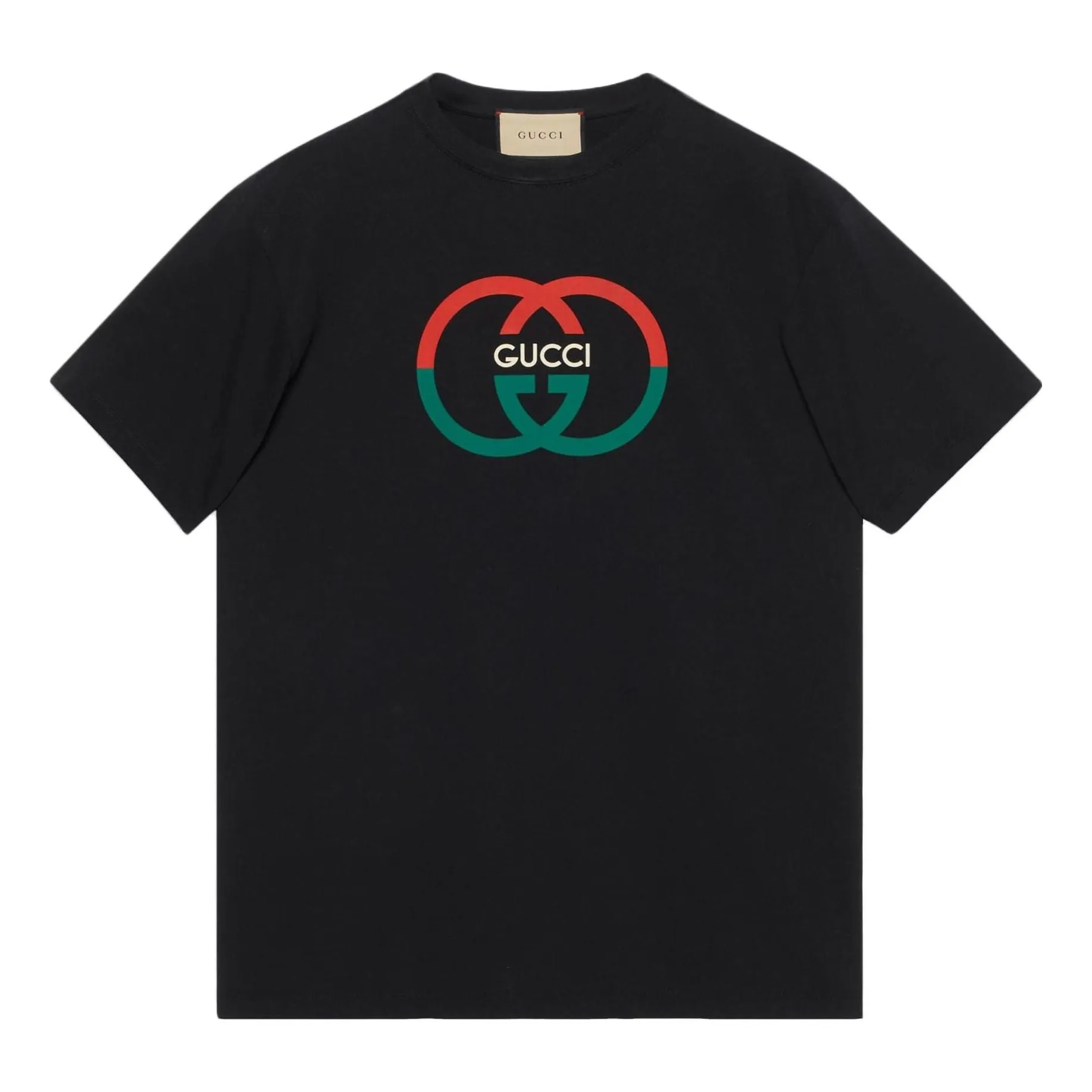 Gucci Cotton Jersey Printed T-Shirt 'Black' 771758-XJF68-1152 sold by KicksCrew