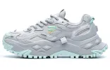 (WMNS) FILA FUSION Bianco Sneakers 'Grey Blue' T12W221303FVC sold by KicksCrew