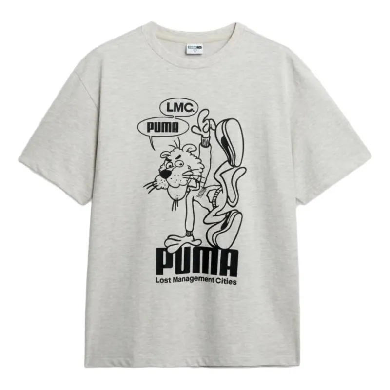 Puma x LMC Graphic Tee 'Grey' 940067-02 sold by KicksCrew