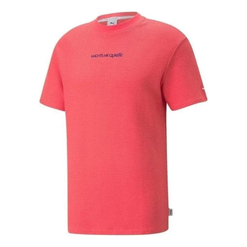 Puma MMQ STB Graphic T-Shirt 'Pink' 535792-35 sold by KicksCrew