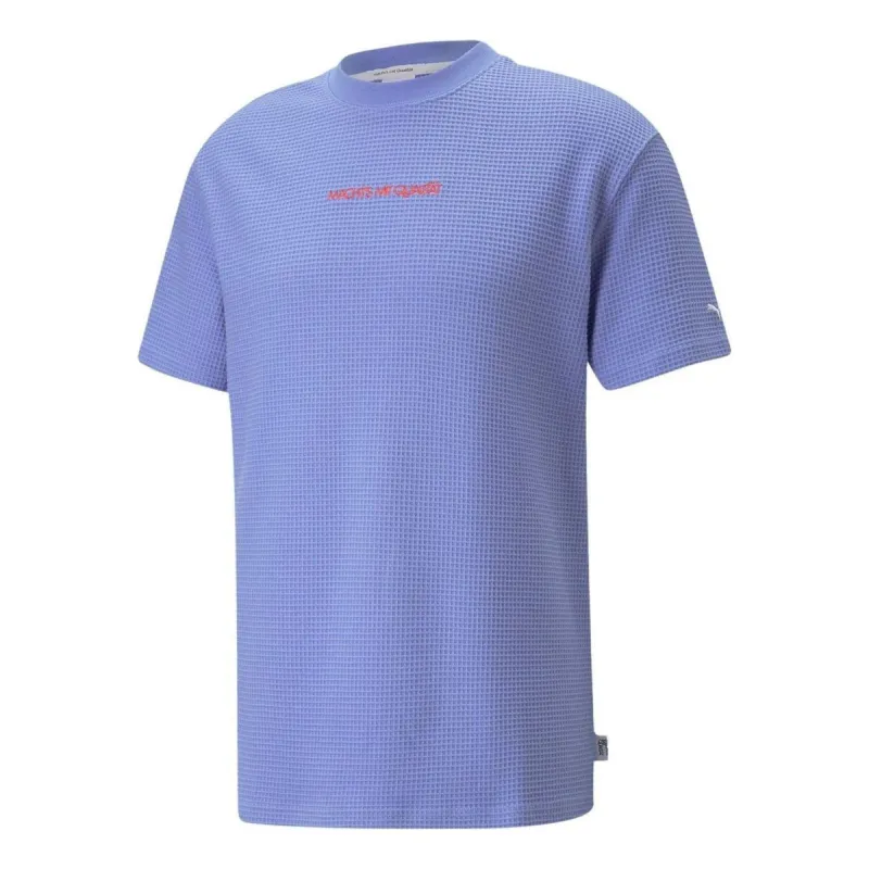 Puma MMQ STB Graphic T-Shirt 'Purple' 535792-23 sold by KicksCrew