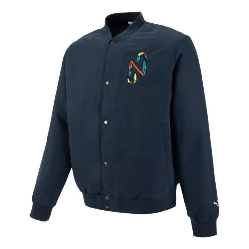 Puma X NEYMAR JR Bomber Jacket 'Navy' 535734-43 sold by KicksCrew