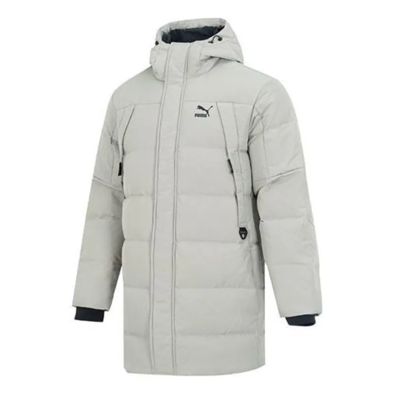 Puma Protective Hooded Down Coat 'Green' 535582-68 sold by KicksCrew