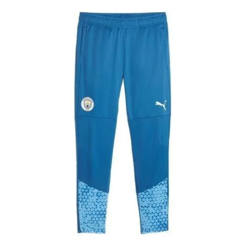 Puma Manchester City Football Training Sweatpants 'Lake Blue' 772864-06 sold by KicksCrew