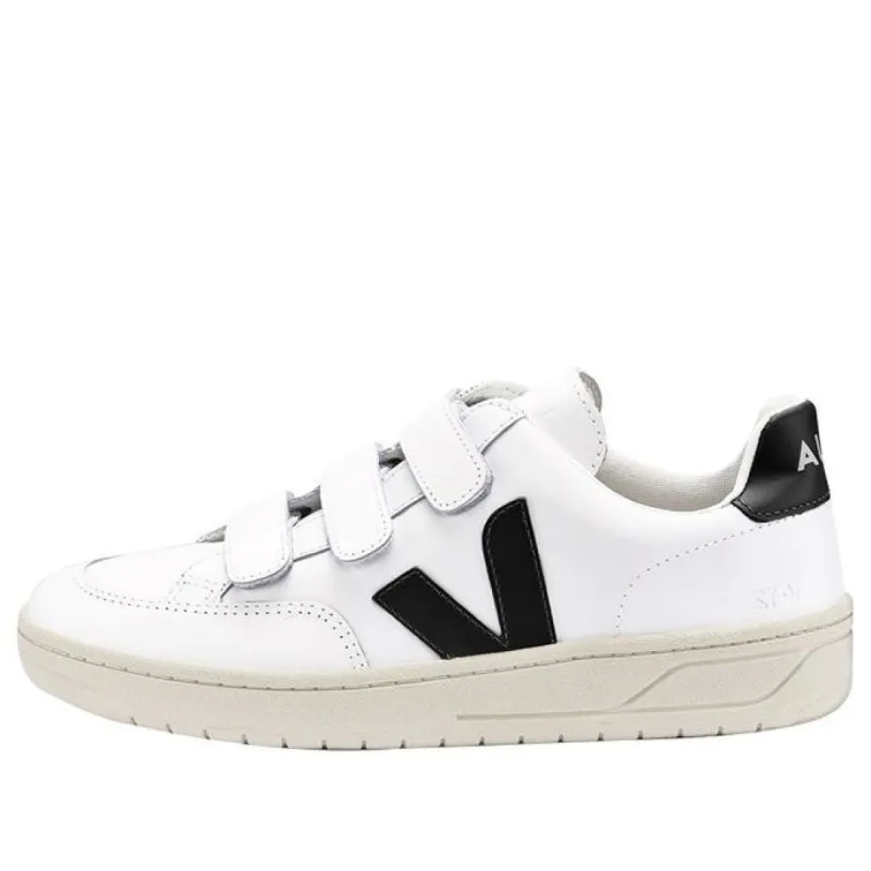 Veja V-lock Velcro Sneakers 'White Black' XC020005 sold by KicksCrew