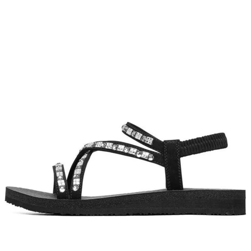 (WMNS) Skechers Meditation 'Black' 119144-BLK sold by KicksCrew