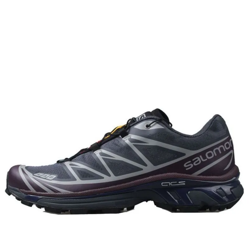 SALOMON XT-6 'Pewter Black Aurora Red' 472932 | Parallel