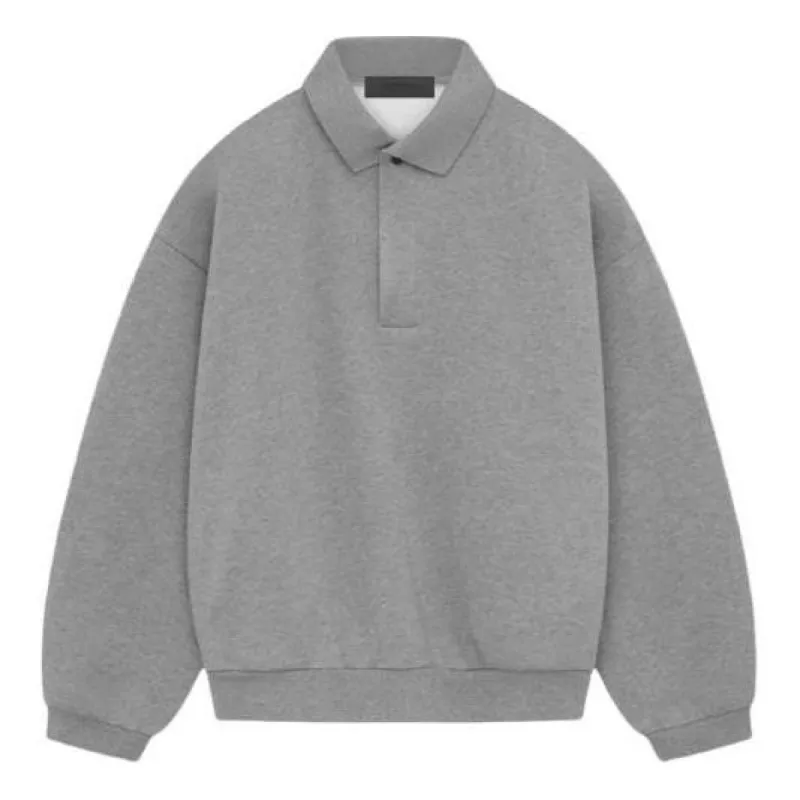 Fear of God Essentials Longsleeve Polo 'Beige' 192SP244393F sold by KicksCrew