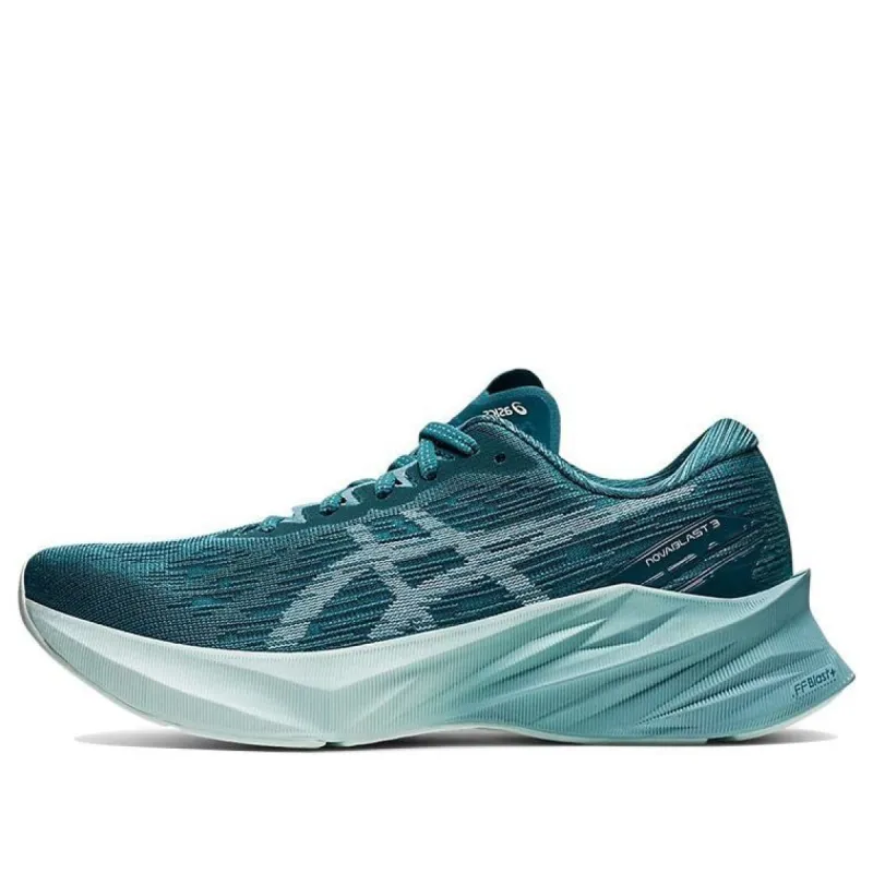 (WMNS) ASICS Novablast 3 'Misty Pine Smoke Blue' 1012B288-300 sold by KicksCrew