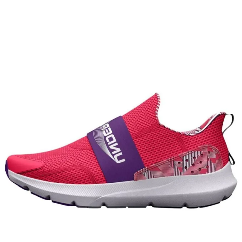 (GS) Under Armour Surge 3 Slip 'Pink Shock' 3026912-600 sold by KicksCrew