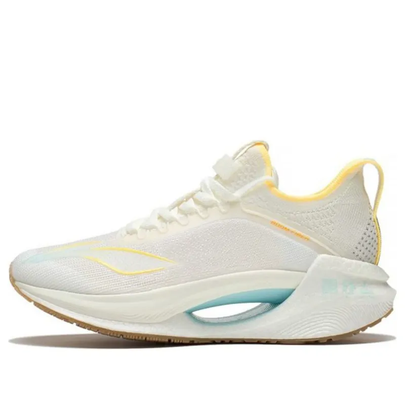 (WMNS) Li-Ning Essential 'White Yellow' ARRS004-11 sold by KicksCrew