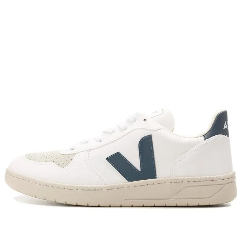 Veja V-10 Low-Top Sneakers 'White California Green' VX0702087 sold by KicksCrew