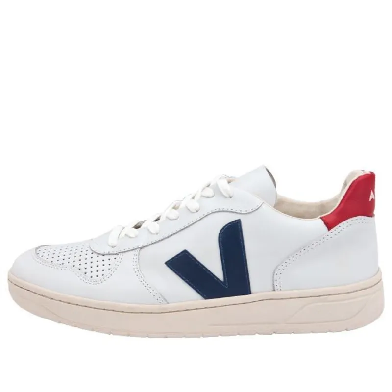 Veja V-10 Lace-Up 'White Nautico Pekin' VX021267 sold by KicksCrew