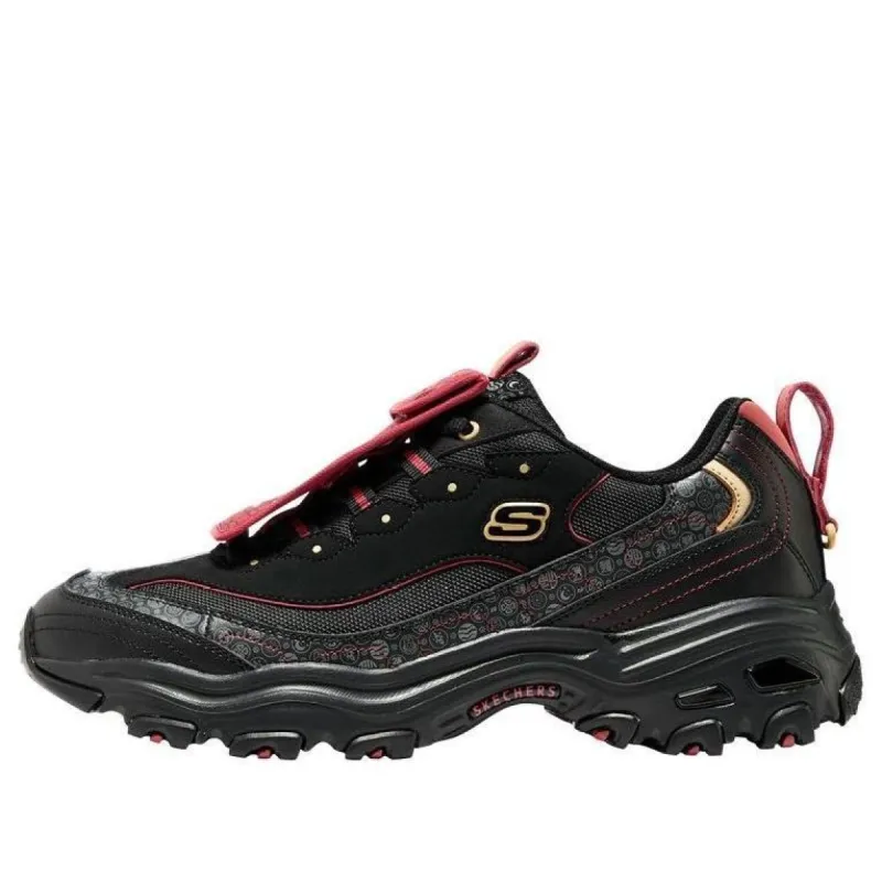 Skechers D'LITES 1.0 'Black Red' 802004-BKRD sold by KicksCrew