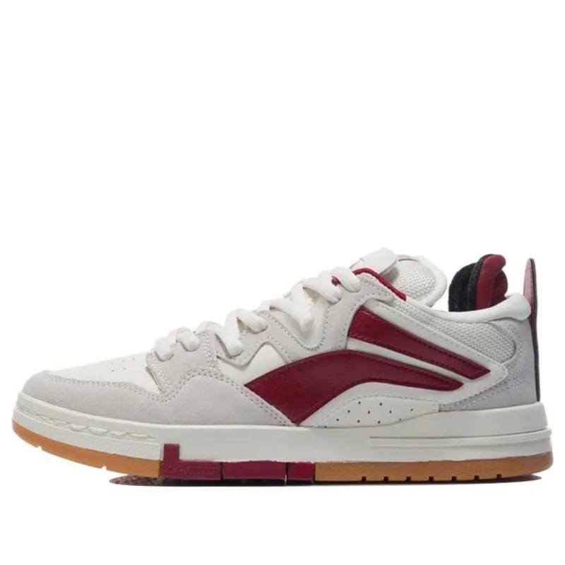 Li-Ning Wave Pro 'White Red Gum' AECR073-4 sold by KicksCrew
