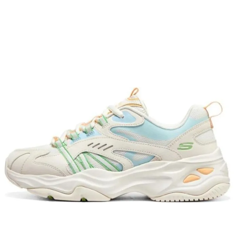 (WMNS) Skechers D'LITES 'Cream Mint Blue' 896205-NTMT sold by KicksCrew