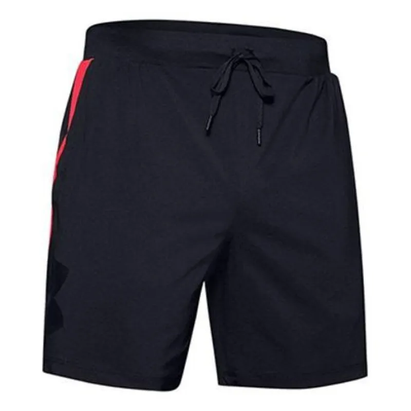 Under Armour Qualifier Speedpocket Branded 7'' Shorts 'Black' 1350888-002 sold by KicksCrew
