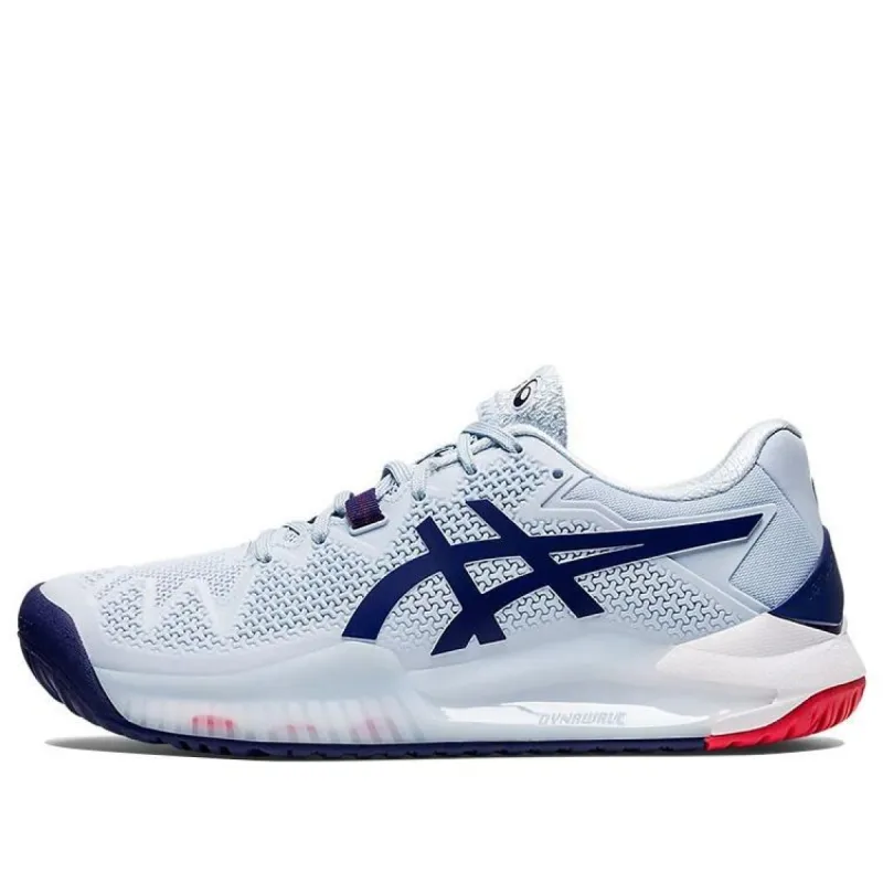(WMNS) ASICS Gel-Resolution 8 D Wide 'Soft Sky' 1042A097-407 sold by KicksCrew
