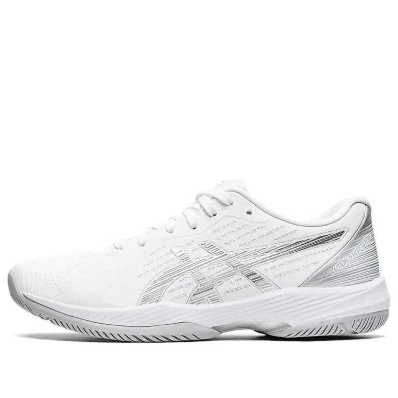 (WMNS) ASICS Solution Swift FF 'White Pure Silver' 1042A197-100 made by Asics