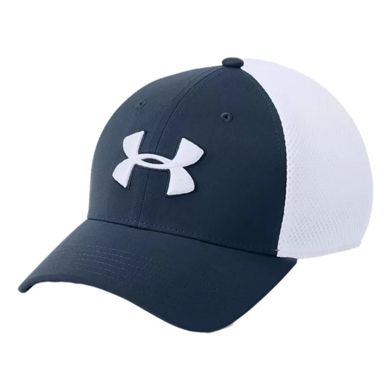 Under Armour Microthread Golf Mesh Cap 'Blue White' 1305017-408 sold by KicksCrew