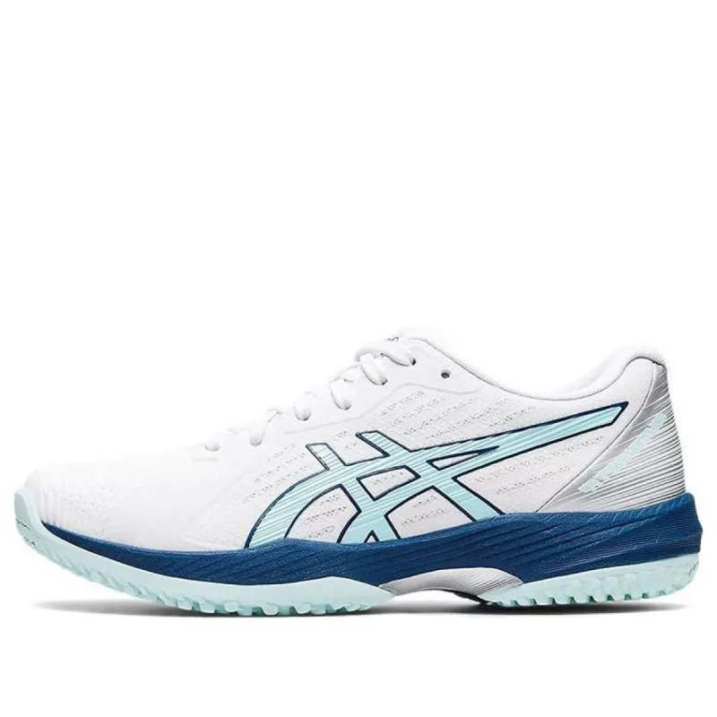 (WMNS) ASICS Solution Swift FF OC 'White Clear Blue' 1042A199-101 sold by KicksCrew