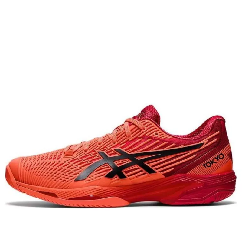 ASICS Solution Speed FF 2 'Sunrise Red Black' 1041A278-701 sold by KicksCrew