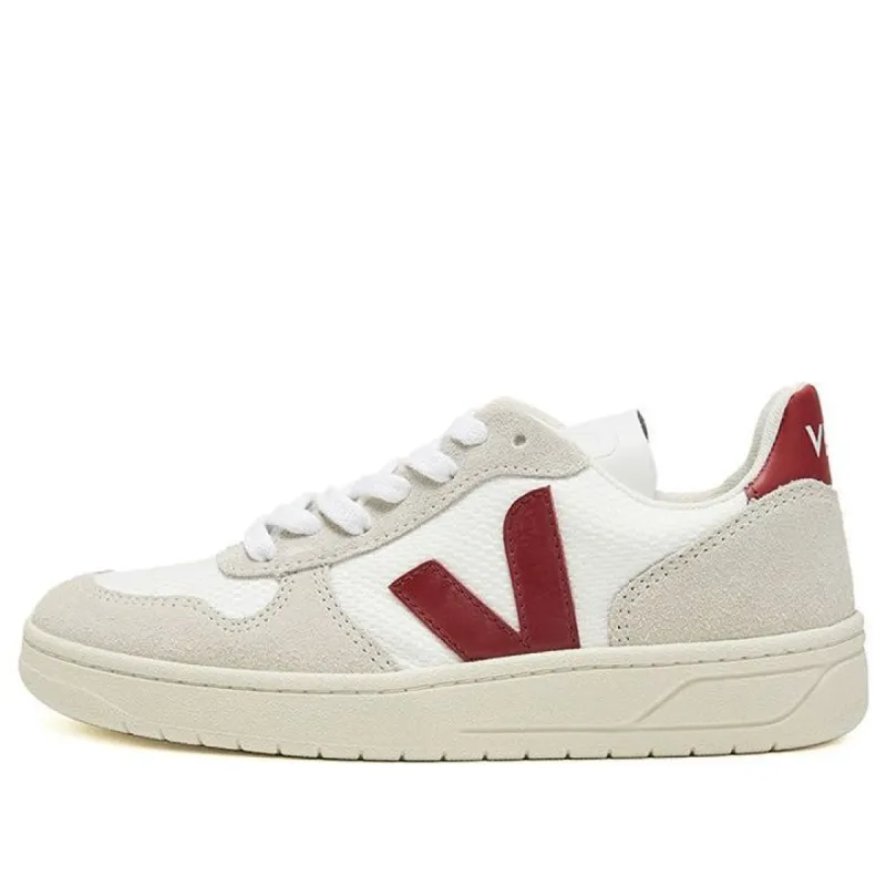 Veja V-10 B-Mesh Lace-Up 'Natural Marsala' VX011314 sold by KicksCrew