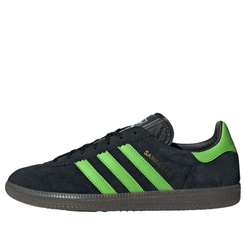 adidas Samba Deco Spezial 'Black Lucid Lime Gum' IF5738 sold by KicksCrew