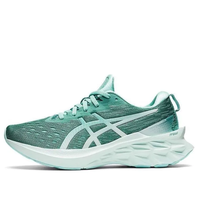 (WMNS) ASICS Novablast 2 'Sage Oasis Green' 1012B049-300 sold by KicksCrew