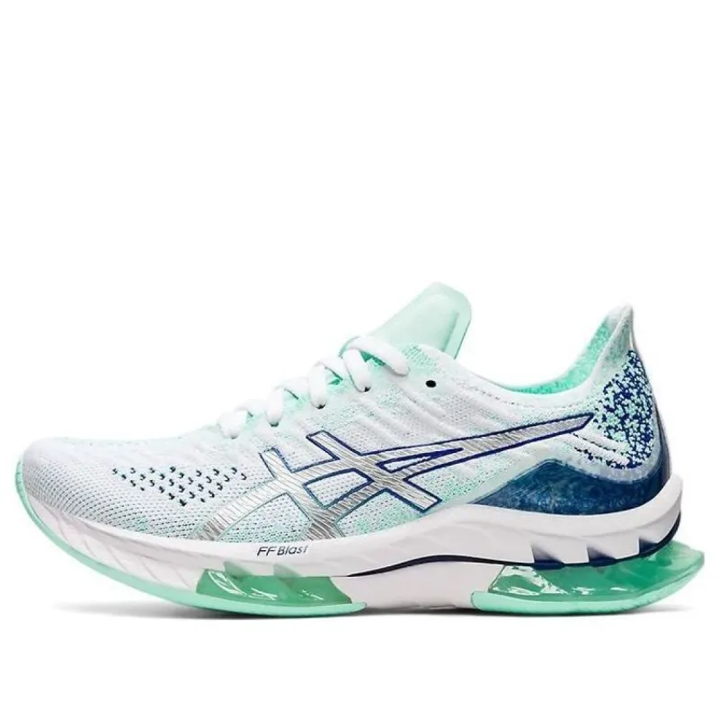 (WMNS) ASICS Kinsei Blast 'White Green' 1012B068-107 sold by KicksCrew