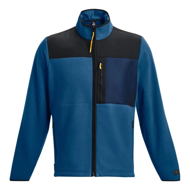 Under Armour Microfleece Maxx Full Zip Jacket 'Blue' 1379916-426 sold by KicksCrew