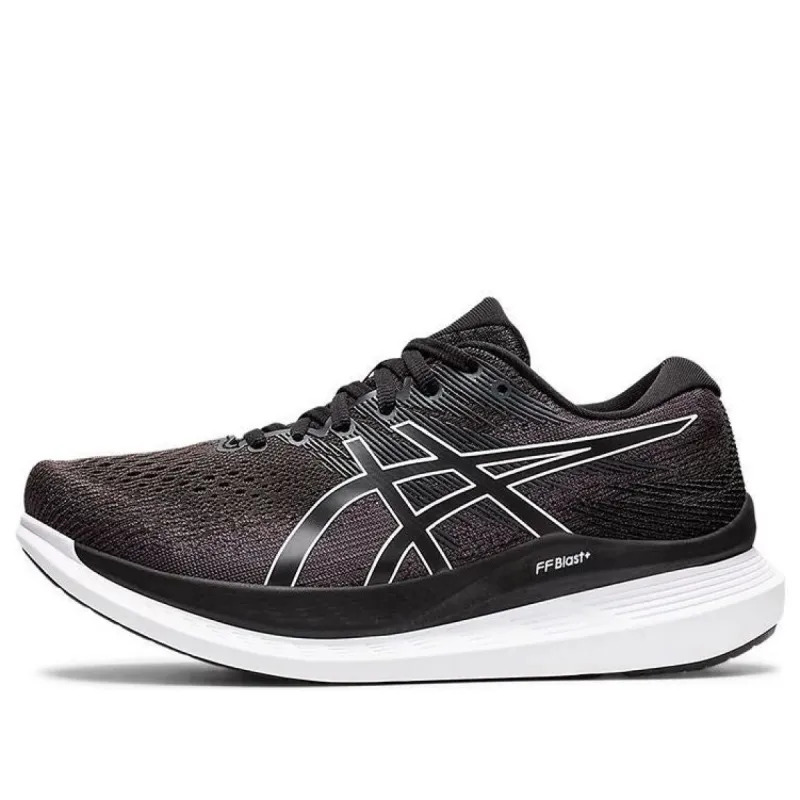 (WMNS) ASICS GlideRide 3 Wide 'Black White' 1012B181-001 sold by KicksCrew