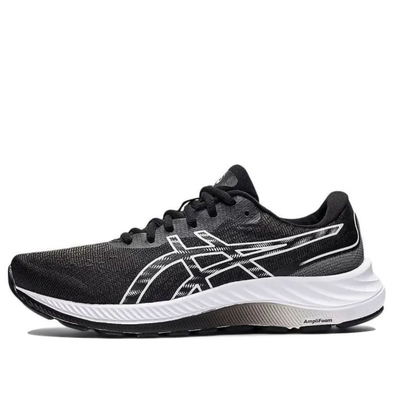 (WMNS) ASICS Gel-Excite 9 D Wide 'Black White' 1012B183-002 made by Asics