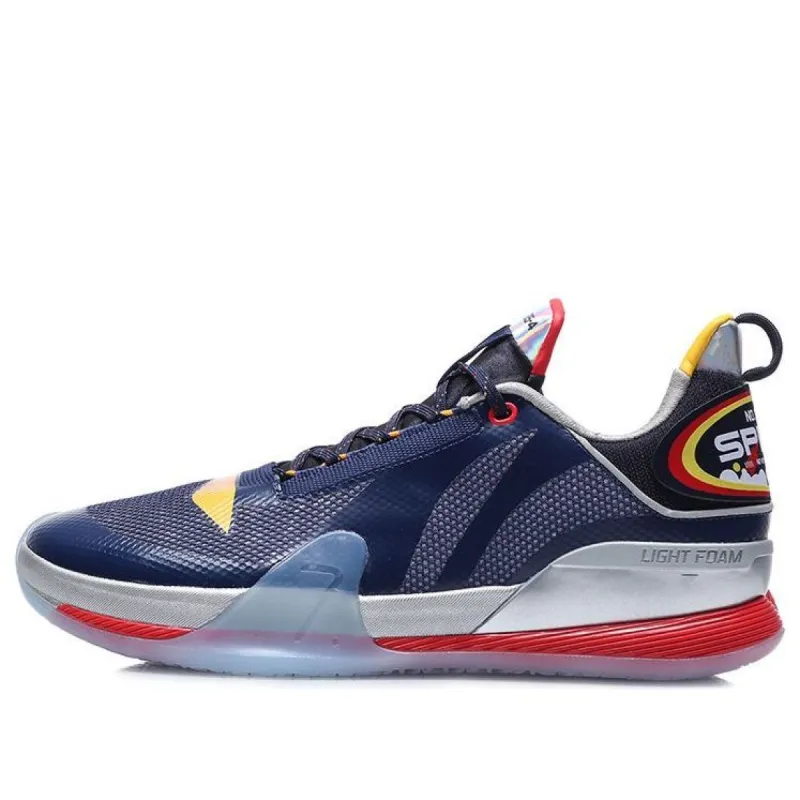 Li-Ning Speed VII 7 Premium Basketball Shoes 'Blue Red Silver' ABAQ065-4 sold by KicksCrew