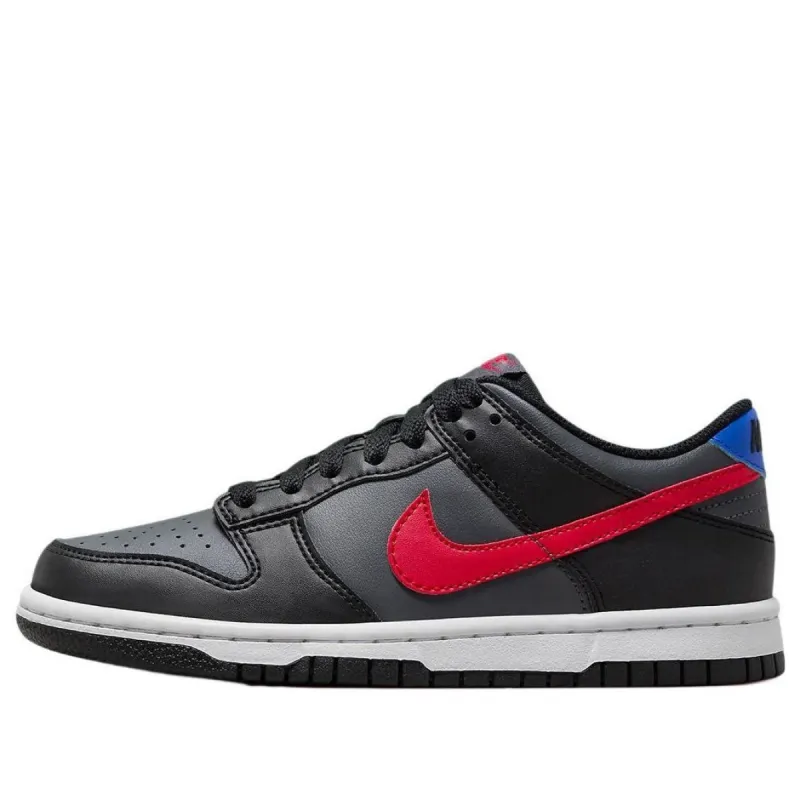 (GS) Nike Dunk Low 'Spider Man Black Red Blue' FV0373-001 sold by KicksCrew