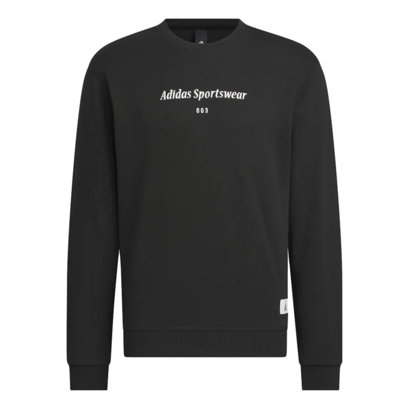 adidas Sportswear Lounge Sweatshirt 'Black' IQ1369 sold by KicksCrew