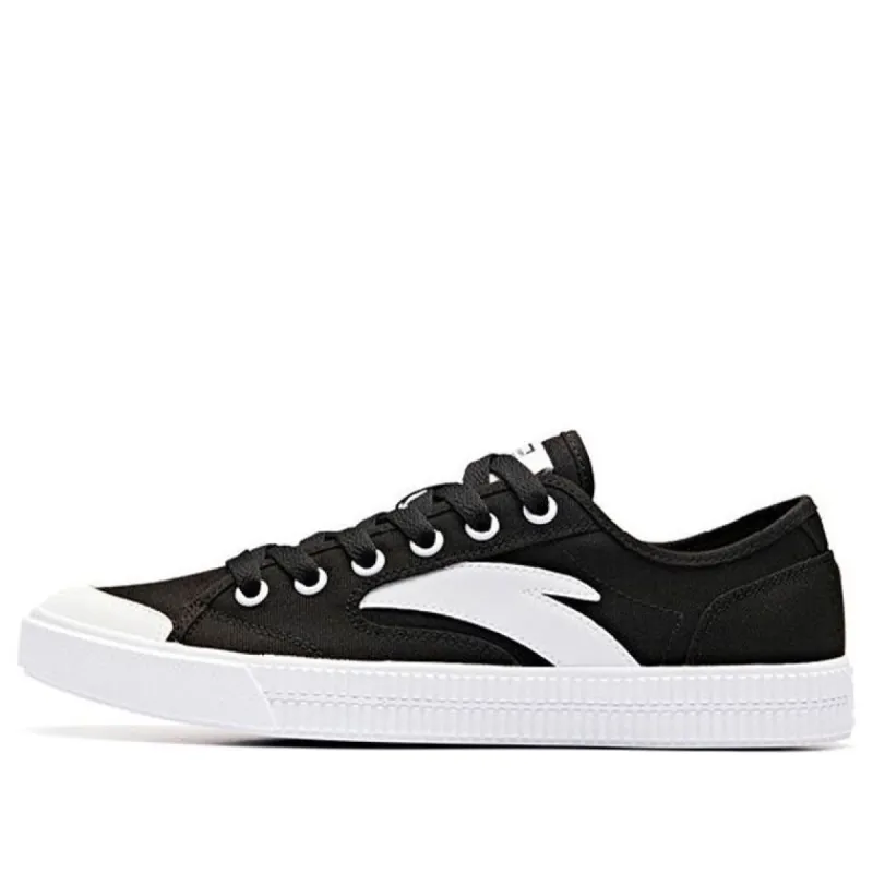 (WMNS) ANTA Lifestyle Series Skate Shoes 'Black White' 92838090-4 sold by KicksCrew